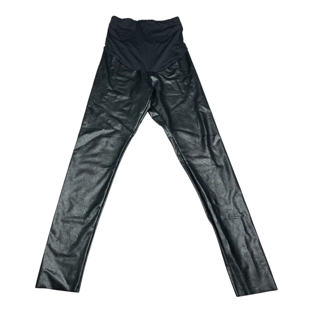 Commando Faux Leather Maternity Leggings